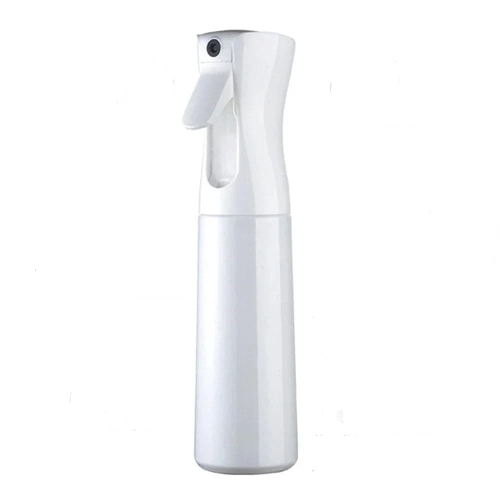 ShinekooHair Spray Bottle, 300ml Fine Continuous Mist Sprayer For Curly Hairstyling, Home Clean, Pets, Plants &Cleaning Skin Care (White)