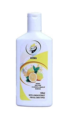 Heemakshi Enterprises Me & Ex Aroma Herbal Deep Pore Cleanser & Make-Up Remover with Lemon Extract, 100 MLPack of 2