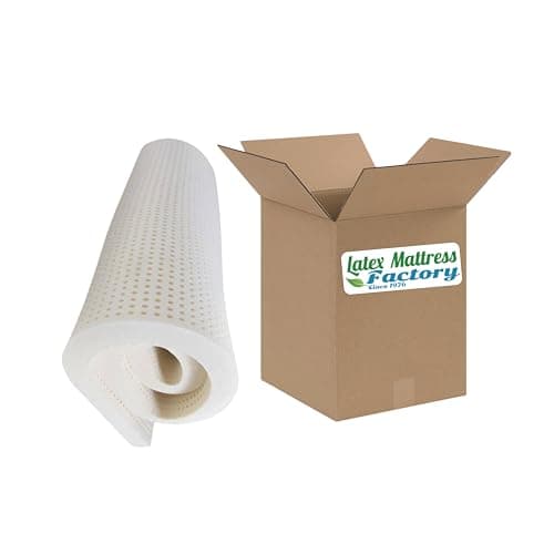 Dunlop Latex Mattress Topper - Firm - 3" - Cal King