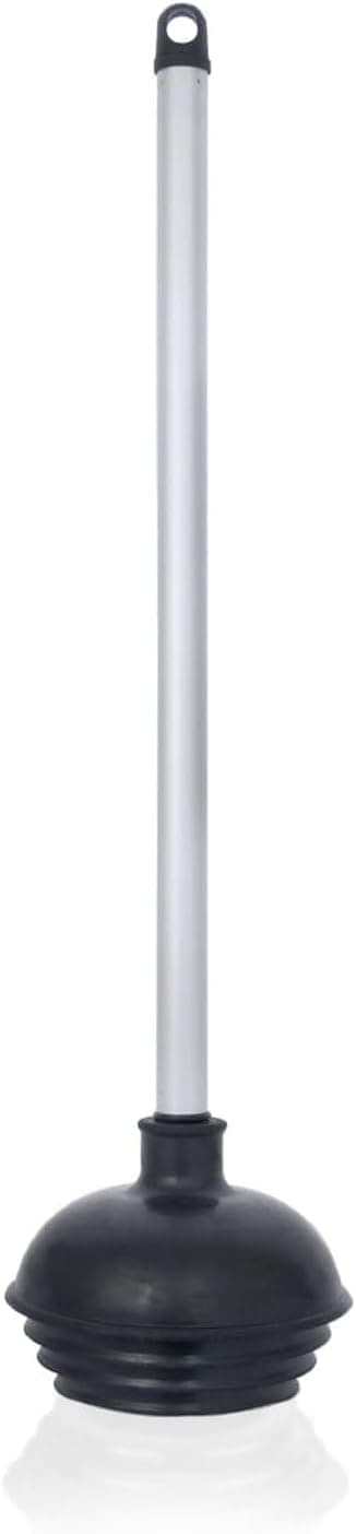 Neiko 60166A Toilet Plunger with Patented All-Angle Design | Heavy Duty | Aluminum Handle