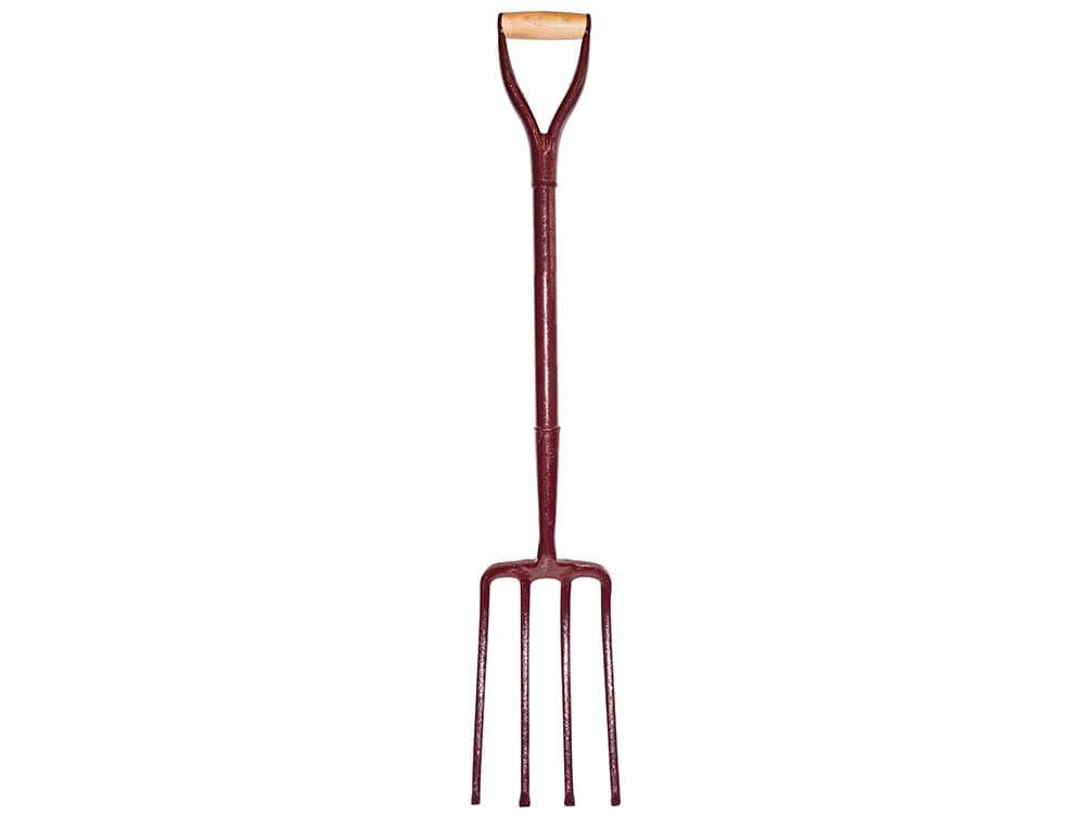 Faithfull FAIASFMYD All Steel Contractors Digging Fork MYD Handle, Silver