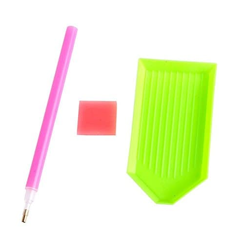 pigpigboss Pug Diamond Painting Kits, 5D Full Drill Pug Face Diamond Dots Art, Cute Dog Paint with Diamonds Arts Crafts for Adult Beginner Dog Lovers Home Wall Office Decor (11.8 x 11.8 inches)