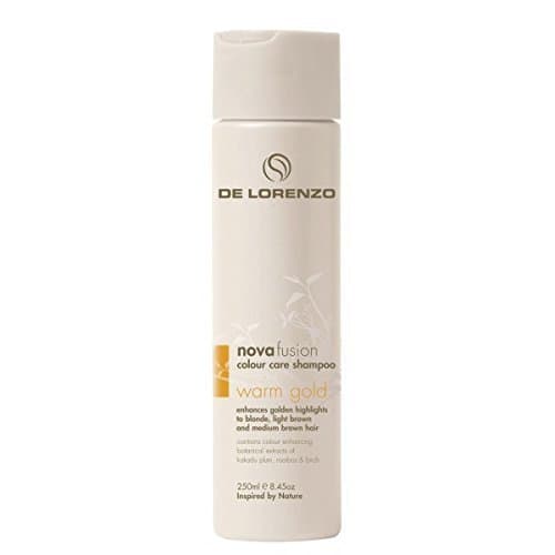 Nova Fusion Color Care Shampoo (Warm Gold) by De Lorenzo