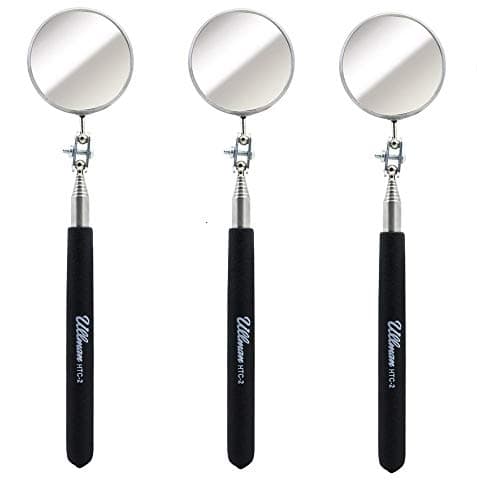 Inspection Mirror, Telescoping, Round