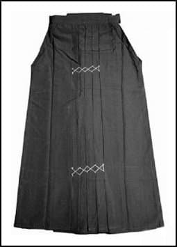 Black Kendo Hakama Uniform, 19