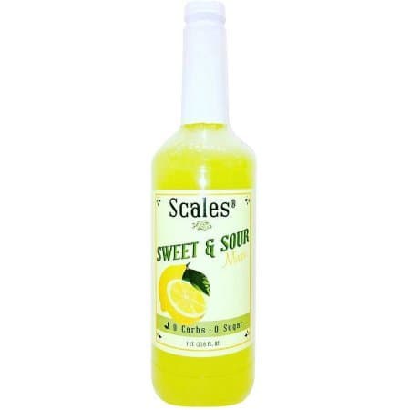 Scales Sweet & Sour Mix, 0 carb, 0 sugar cocktail mixer
