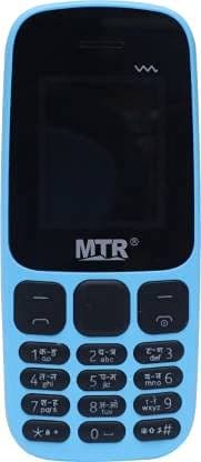 MTR Mt105 (Dual Sim, 1.8 Inch Display, 800 Mah Battery) (Sky Blue)
