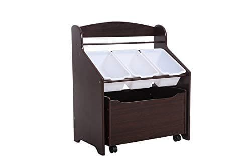 Phoenix Home Kid's Store All Unit, Espresso Finish