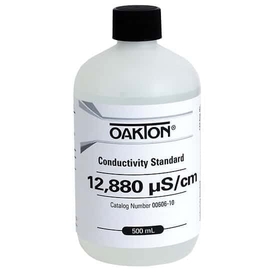 Oakton AO-00606-10 Oakton Conductivity and TDS Standard, 12,880 ÃŽÅ“s; 500 mL