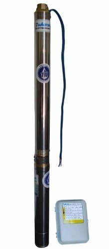 - Tuhorse 3" 1 HP Submersible Well Pump Complete Set Incl Motor, Pump-end and Control Box. 280ft Maxhead, Rated 10gpm, 14gpm Max. 1-phase 230v, 60Hz, 3420 rpm, 1 Year Warranty, (TH3-010-18).
