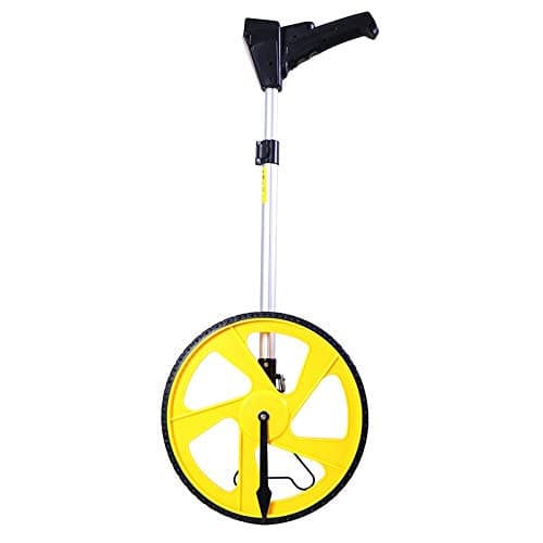 Digital Distance Measuring Wheel 9999.9m with Telescopic Handle 70-100cm, LCD Display and Storage Bag, for Measuring Road Land Trundle Wheel 311194
