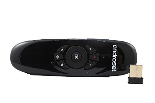 Androset ANDROSET_2.4G-MINIAIRMSKYB ANDROSET 2.4G Wireless Air Mouse Wireless Keyboard