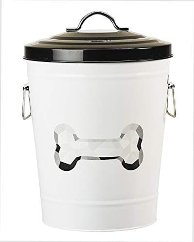 Amici PetBone, , Zentangle Pet Food Large Metal Storage Bin, Small