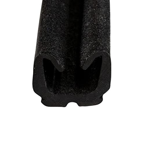 Steele Rubber Produts 70-3570-256 RV 1/2" Sliding Glass Window U-Channel Sold as a 96" Length