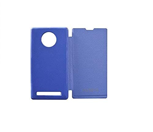 coverage leather Flip Cover for yu yuphoria - yu5010a - sterry black