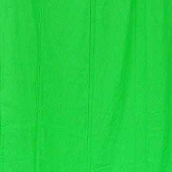 StudioFX 6x9 Chromakey Green Muslin Backdrop 100% Cotton Machine Washable Photography Photo Video Green Screen (6ft x 9ft)