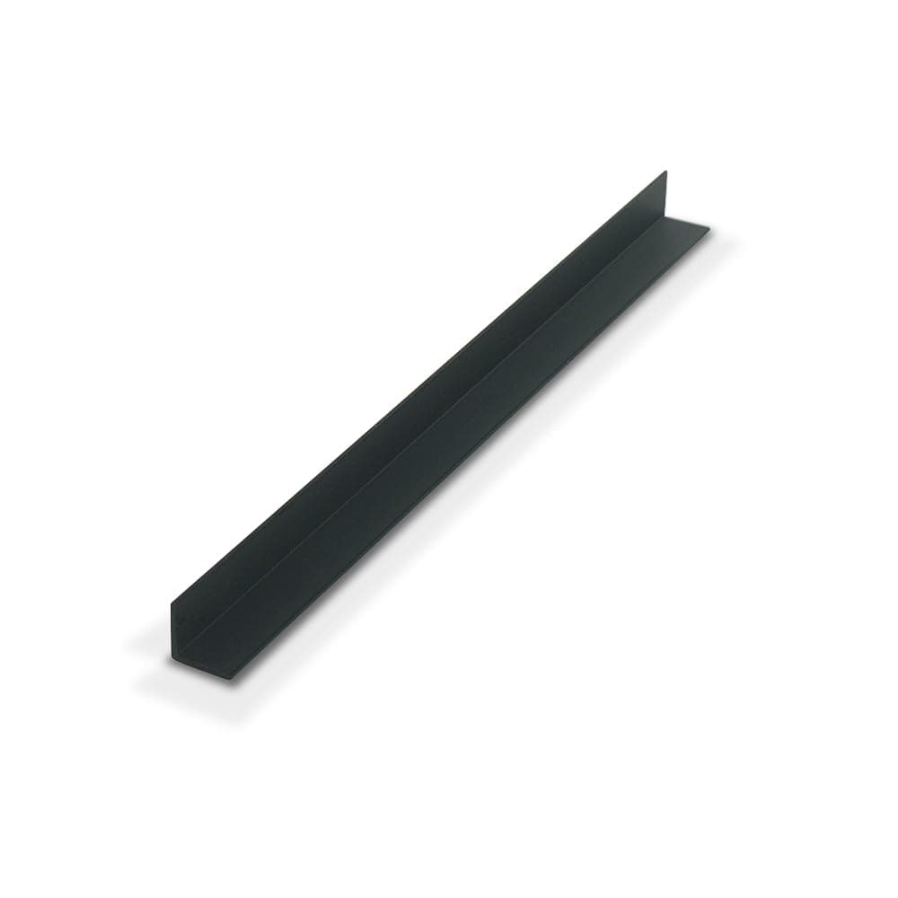 Outwater Plastics 1933-Bk Black 1/2 Inch X 1/2 Inch X 3/64 (.047) Inch Thick Styrene Plastic Even Leg Angle Moulding 46 Inch Lengths (Pack of 3)