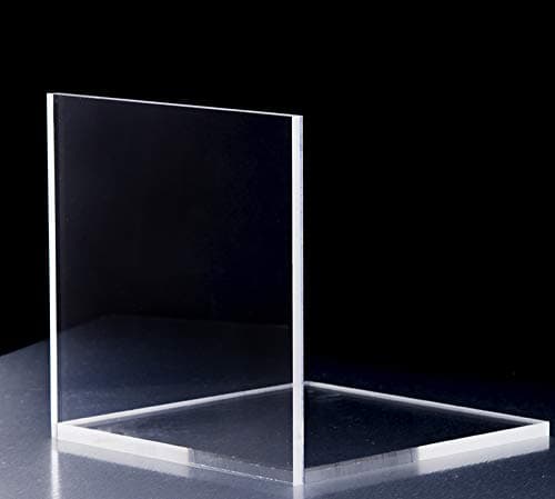 8mm Clear Acrylic (Various Sizes) A1 A2 A3 A4 A5 (Clear Acrylic (Perspex Equivalent), A4 210mm x 297mm)