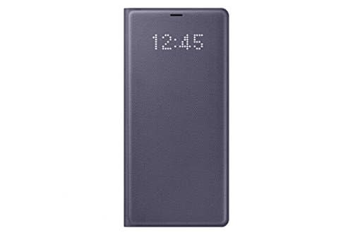 Samsung Galaxy Note 8 / Note8 LED View Wallet Case, Orchid Gray