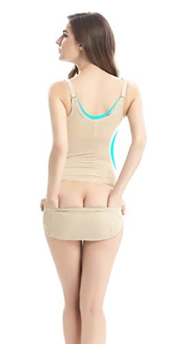 Women Body Shaper by SHUNROUFEN Seamless Shapewear Tummy Control Open Back Slimmer Bodysuit