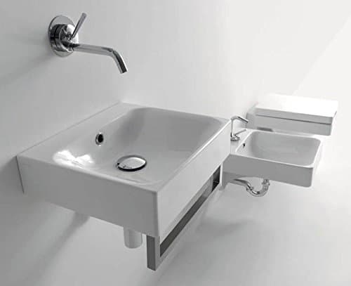 Kerasan Cento Wall Mounted/Vessel Bathroom Sink