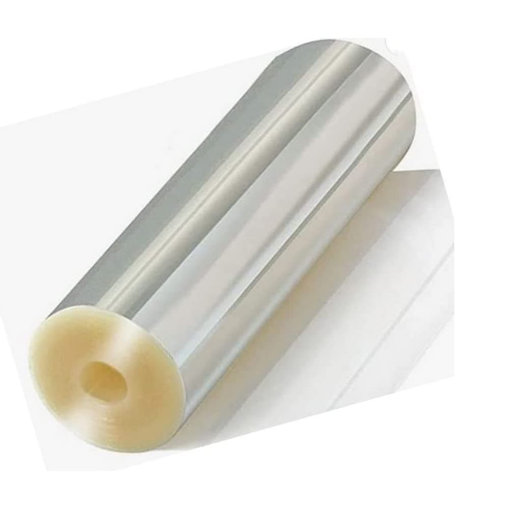 Cake Collar 8 inch*394 inch, Transparent Acetate Rolls, Silver, Food Grade PP Plastic, Rectangular, Single Material