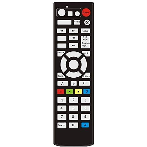 CLOB for Western Digital WDAVP00BE WDBABX0000NBK TV Media Player Remote Control.