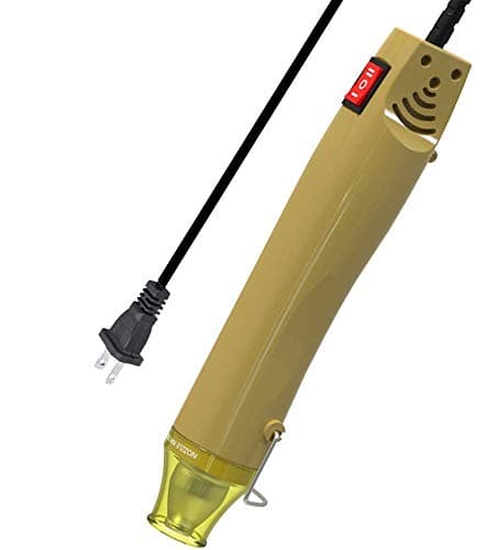 HomidicHeat Gun Upgraded to 662℉, Dual-Temperature Professional Heat Tool, Mini Handheld Hot Air Gun for Embossing Shrink Wrapping Paint Crafts Electronics DIY