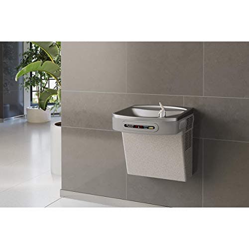 Elkay Cooler Wall Mount ADA Hands-Free Filtered, 8 GPH Light Gray Granite