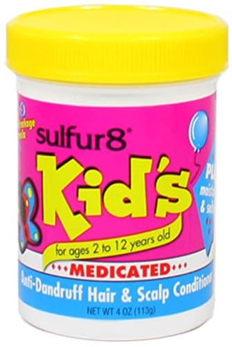 Sulfur8 Kid's Medicated Anti-Dandruff Hair & Scalp Conditioner, 4 oz