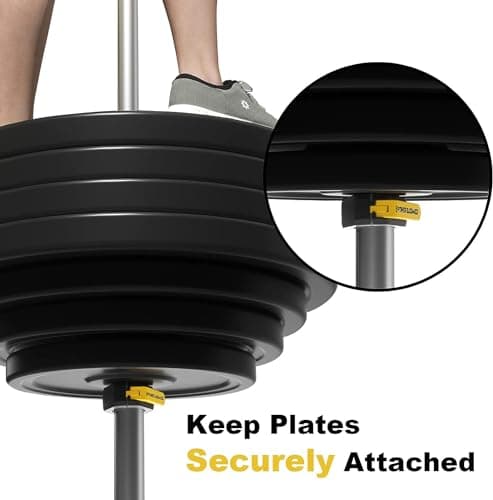 POWER GUIDANCE 2 inch Magnetic Barbell Collars Barbell Clips, Olympic Barbell Clamps,Weight Clamps Quick Release Barbell Collar for Workout Weightlifting,Olympic Lifts and Strength Training