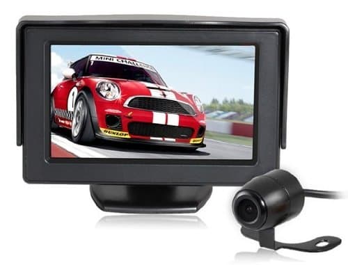 4.3 Inch Tft-lcd Car Rearview Monitor with CCD Car Vehichle Backup Camera for the Car Parking