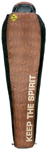 Roadsign Trekking 70505 Mummy Sleeping Bag 225 x 85 x 50 cm Brown Used Look