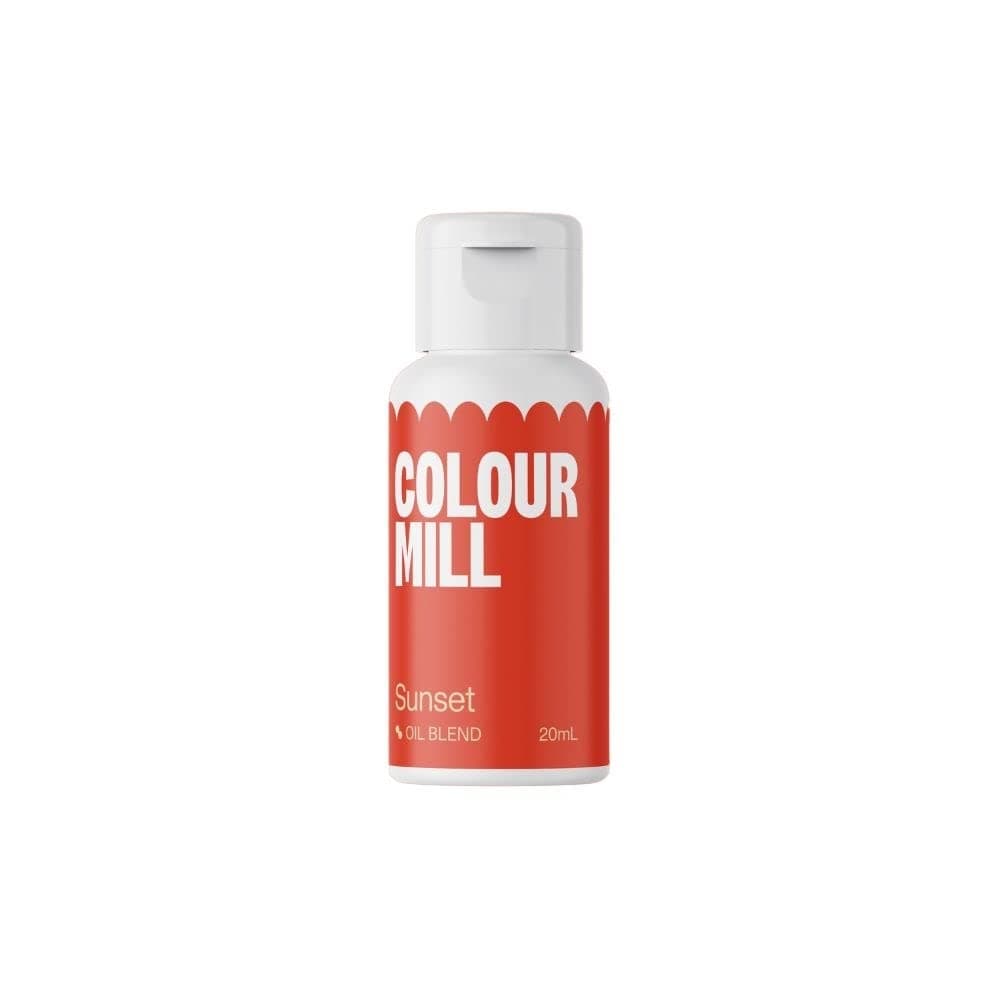 Colour Mill Oil Blend Food Colouring Sunset: Next Generation Oil Based Food Colours - 20 ml
