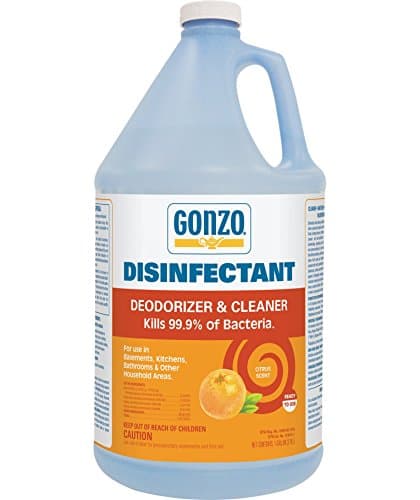 Gonzo Natural Magic Odor Eliminator Disinfectant All-Purpose Cleaner - 1 Gallon - Citrus Scent - Kill Germs for Pet Area Smoke Kitchen Musty Air Vomit Paint