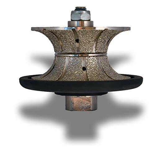 Zered RBHV-V30C 30 mm. Vaccum Brazed Profile Wheel For Granite - Full Bullnose