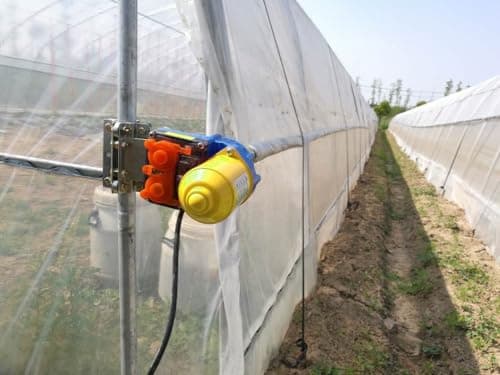 Creeper for Greenhouse Roll Up Motor Side Ventilation for Automatic Venting