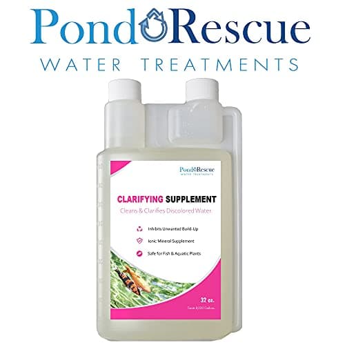 Anjon Mfg Rescue Water Treatment RCS32OZ - Clarifying Supplement 32 oz Treats 8,000 Gallons