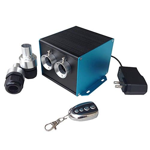 600 Strand LED Fiber Optic Star Ceiling Kit With Organized Zip Tied Bundles