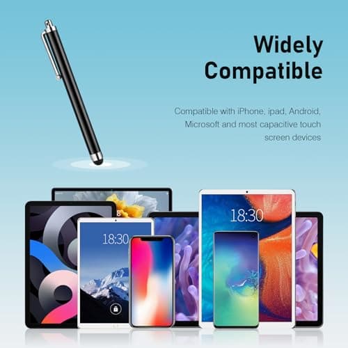 Stylus Pens for Touch Screens, AGREJO 10-Pack High Precision Universal Stylus for iPad iPhone Tablets Samsung Galaxy All Capacitive Touch Screens