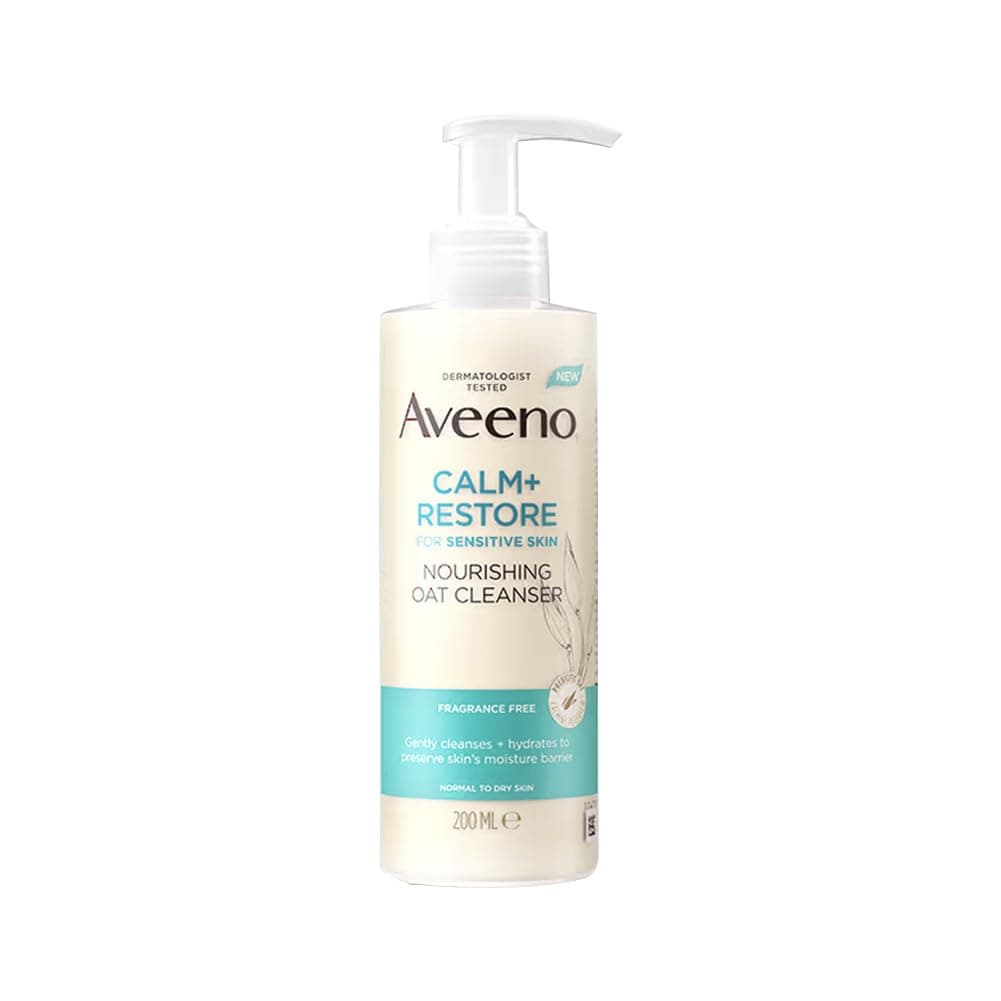 Aveeno Calm + Restore Nourishing Oat Cleanser 200 ml