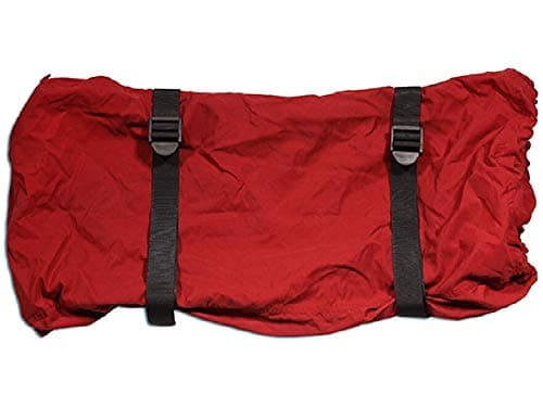 Red Heavy Duty Canvas Game Bags Hunting | Deer & Elk Quarter Game Bag | Features Include Drawstring, Pack Strap, Side Gusset & Top Flap | Reusable Meat Bags | Hunting Gear Accessories