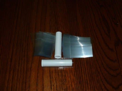 1000 Clear SHRINK WRAP BANDS for lip balm (Chapstick) tubes safety seals tamper evident