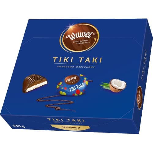 Tiki Taki Filled Chocolate Bombons - Tiki Taki 330g by WAWEL