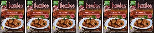Bamboe Rendang (Rendang Curry Seasoning), 36 Gram (Pack of 6)