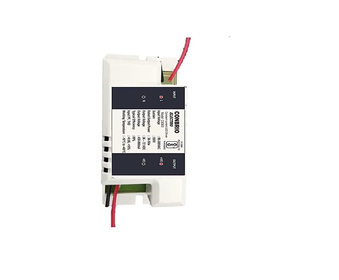 CONBRIO ELECTRO 50W Led Driver BIS APROVED (GREEN) For LED Street Light Flood Light