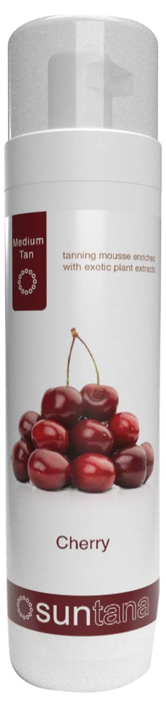 Suntana Spray tan Spray Tan Cherry Fragranced Self Tan Mousse, Medium