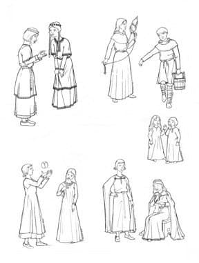 Children of Medieval Times, Circa 1060-1320 Pattern