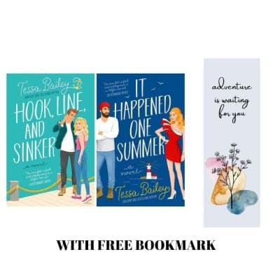 Hook, line and Sinker & It happened one summer of 2 Books with free Bookmark Product Bundle