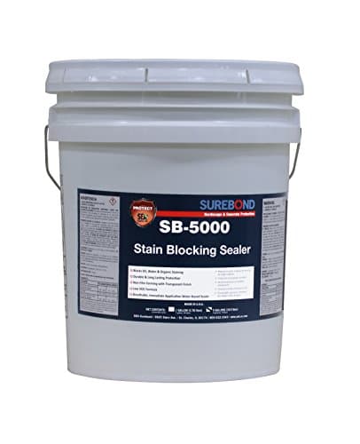 SEK Surebond SB-5000 P Stain Blocking Sealer, Water-Based Fluorinated Polymer, COLORLESS